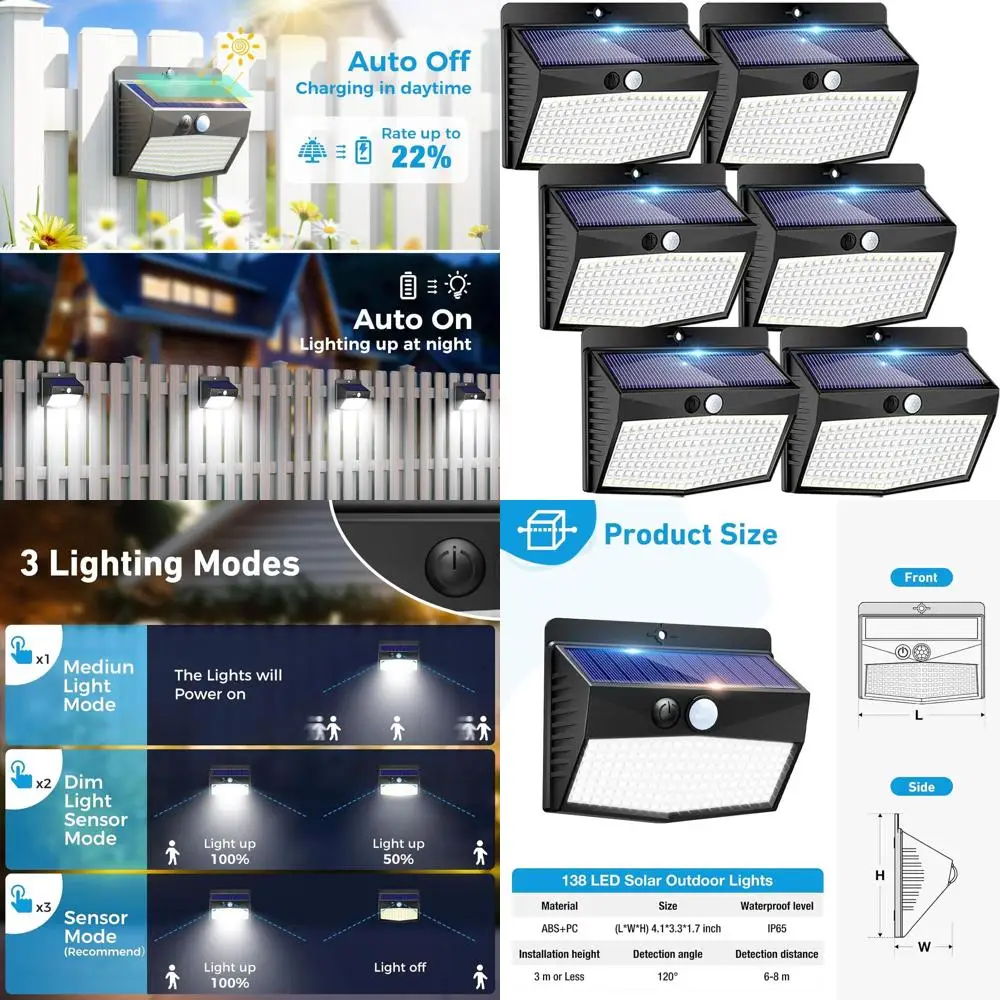 [6 Packs] Solar Lig… - image