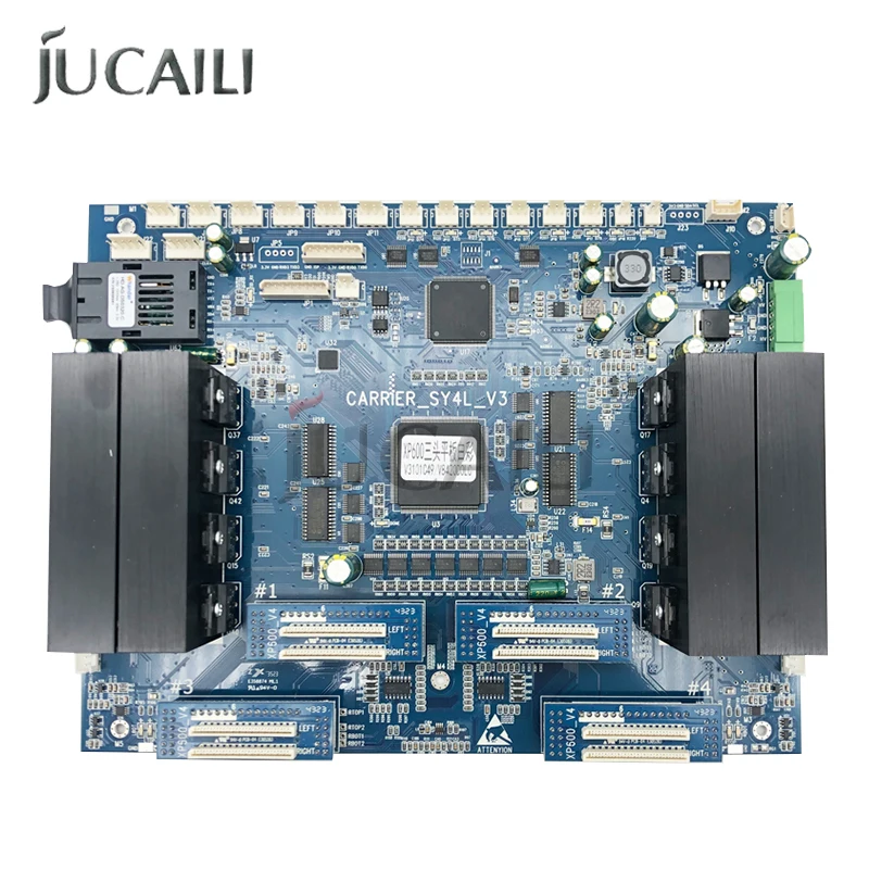 Senyang LC version xp600 3/4 heads carriage board for XP600 printhead flatbed printer Sunyung head board printer parts