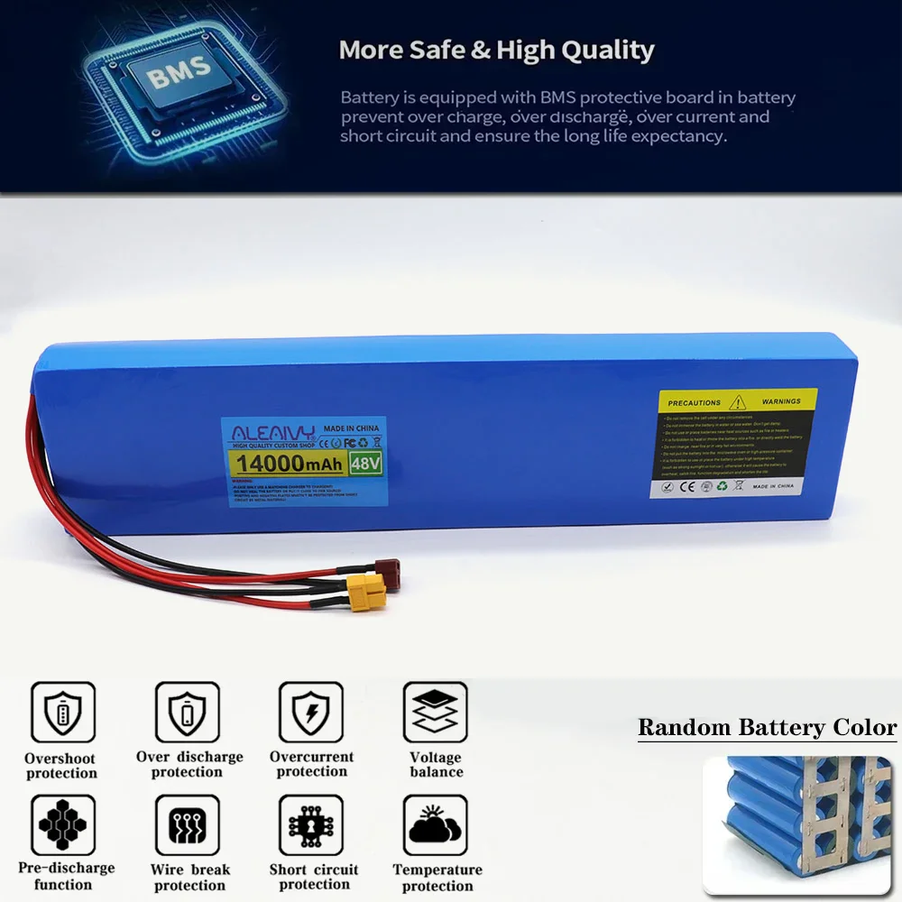 13S4P 48 فولت 15Ah 18650 بطارية ليثيوم أيون مع BMS ل Kugoo M4 M4 Pro ماكس سرعة عالية السعة استبدال البطارية