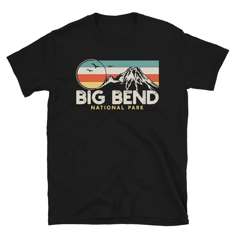 T-shirt rétro parc national Big Bend, T-shirt