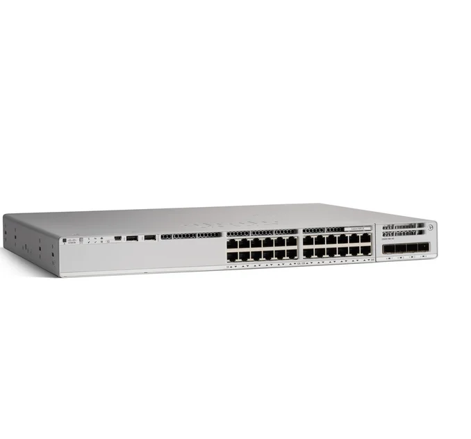 Catalyst 9300 24-port fixed uplinks PoE+ 4X10G uplinks Network Essentials Cisco Catalyst 9300L Switches C9300L-24P-4X-E