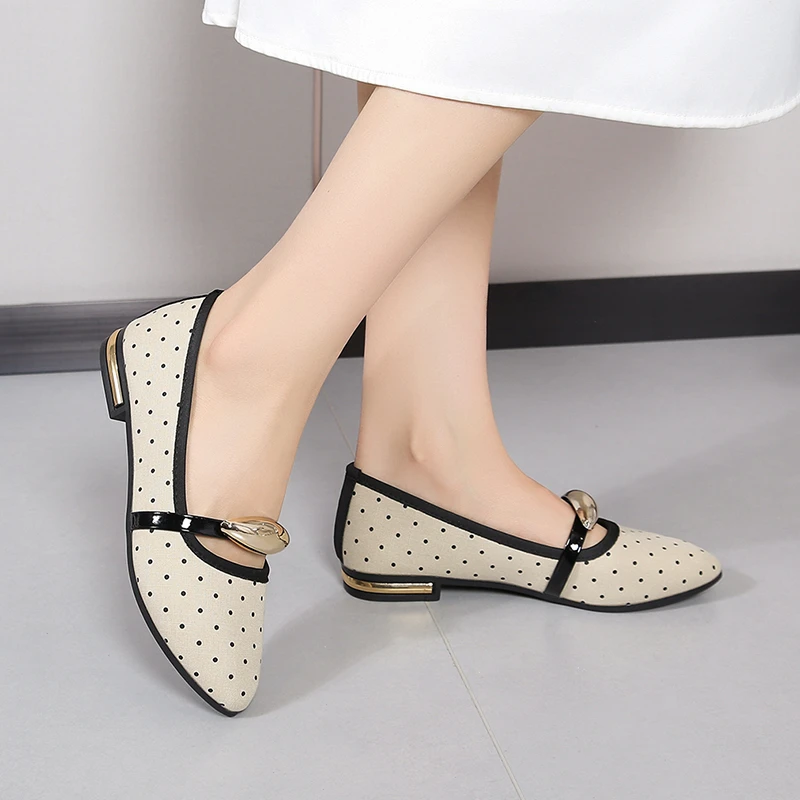 Spring and Autumn Elegant Poin – Women'S Shoes In Fashion recenzja i cena