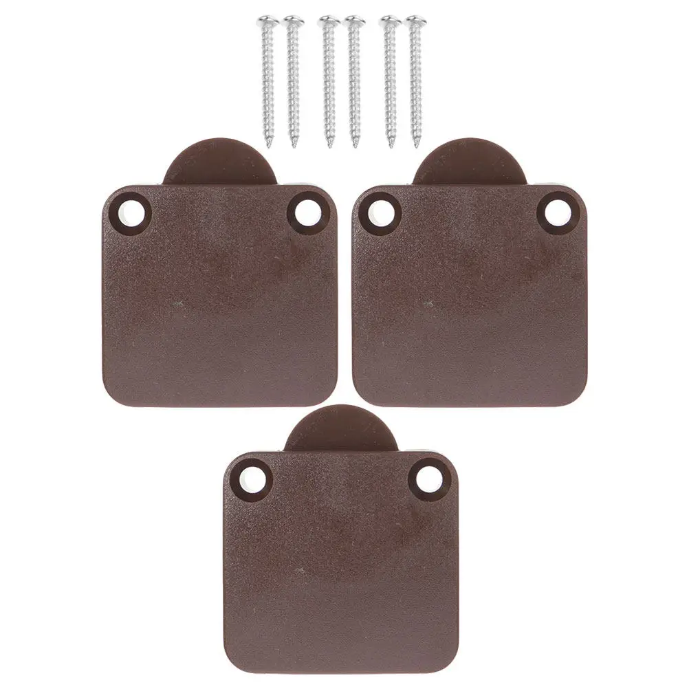 3Pcs Cabinet Door Light Switch Self-Resetting Auto Door Switch for Wardrobe Closet Pantry Rv Kitchen Drawer Automatic Light