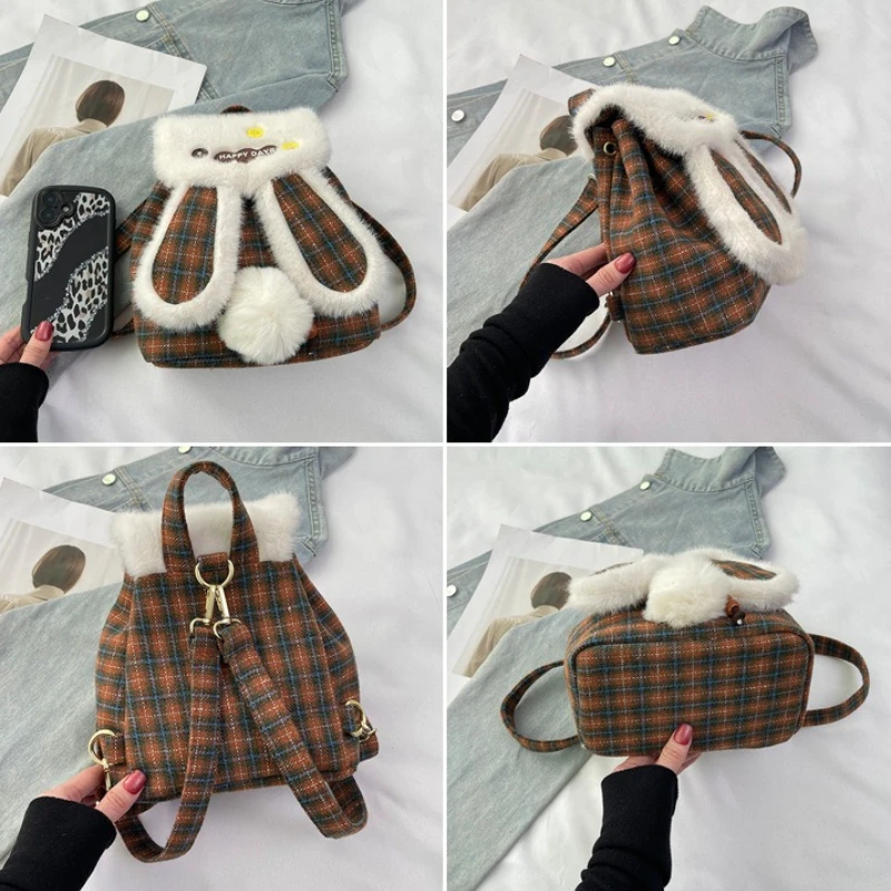 Ransel dengan Hiasan Telinga K - Interior Design Grid ulasan dan harga