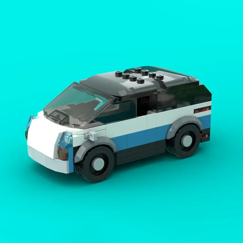 Street View Model Moc Building Blocks Modern Family House Model Technology Brick DIY Assembly Construction Toy Holiday Gifts