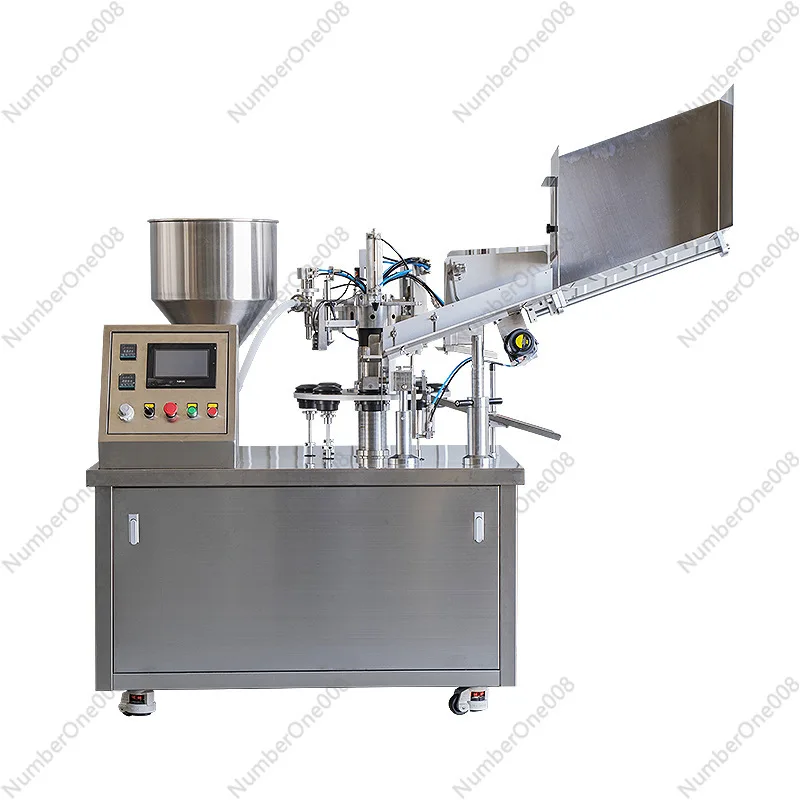 Automatic toothpaste filling and sealing machine, ointment food sealing machine