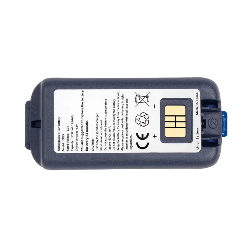 3.7V 5200mAh Battery for Intermec CK65 CK70 CK71 CK75 CK3 CK3R EDA60K Barcode Scanner Replacement