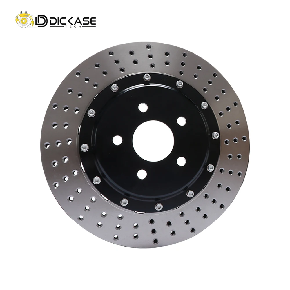 

Dicase high performance brake disc Drilled disc 405*34mm with center hat fit for Audi Q7