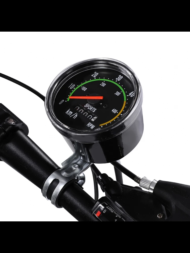 AliExpress NONE Computer Mechanical  Computer Bike Speedometer Odometer Cycling Stopwatch Cyclocomputer  Speedometer