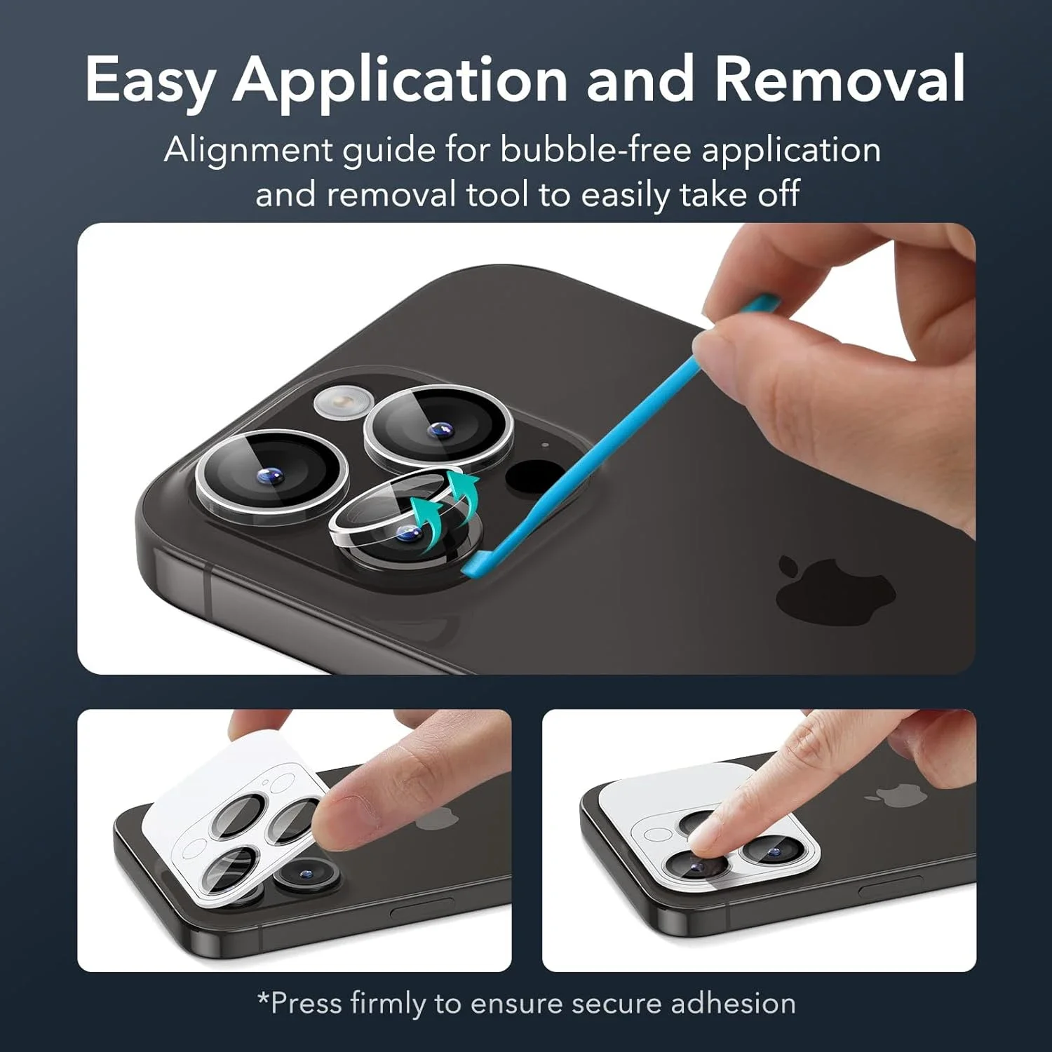 2-3 قطعة غطاء حامي عدسة الكاميرا آيفون 16 15 برو ماكس 14 زائد 15Pro 14Pro 13Pro IPhone15 طبقة حماية الملحقات