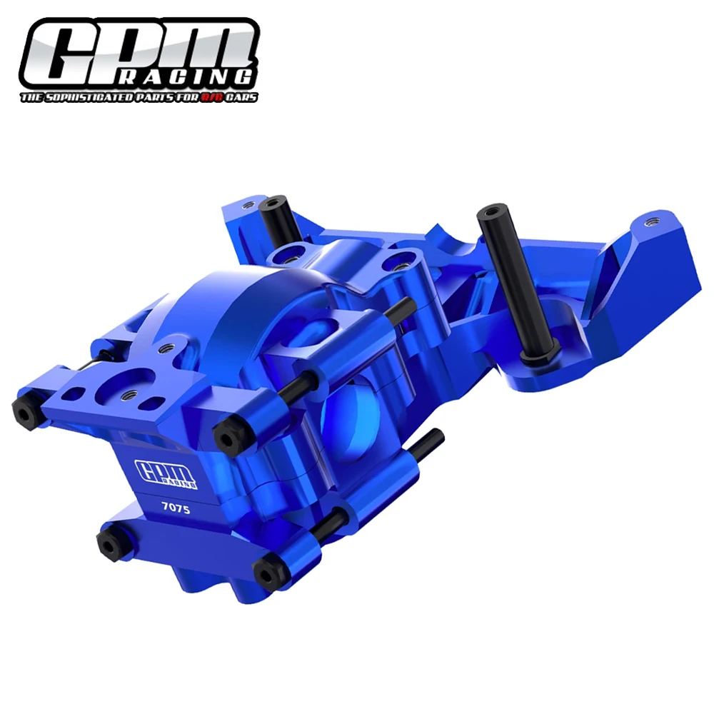

GPM for TRAXXAS Mini Maxx 107154-1 MONSTER TRUCK RC Car Metal 7075 Aluminum Alloy Front Upper Lower Bulkhead Gear Cover 10728