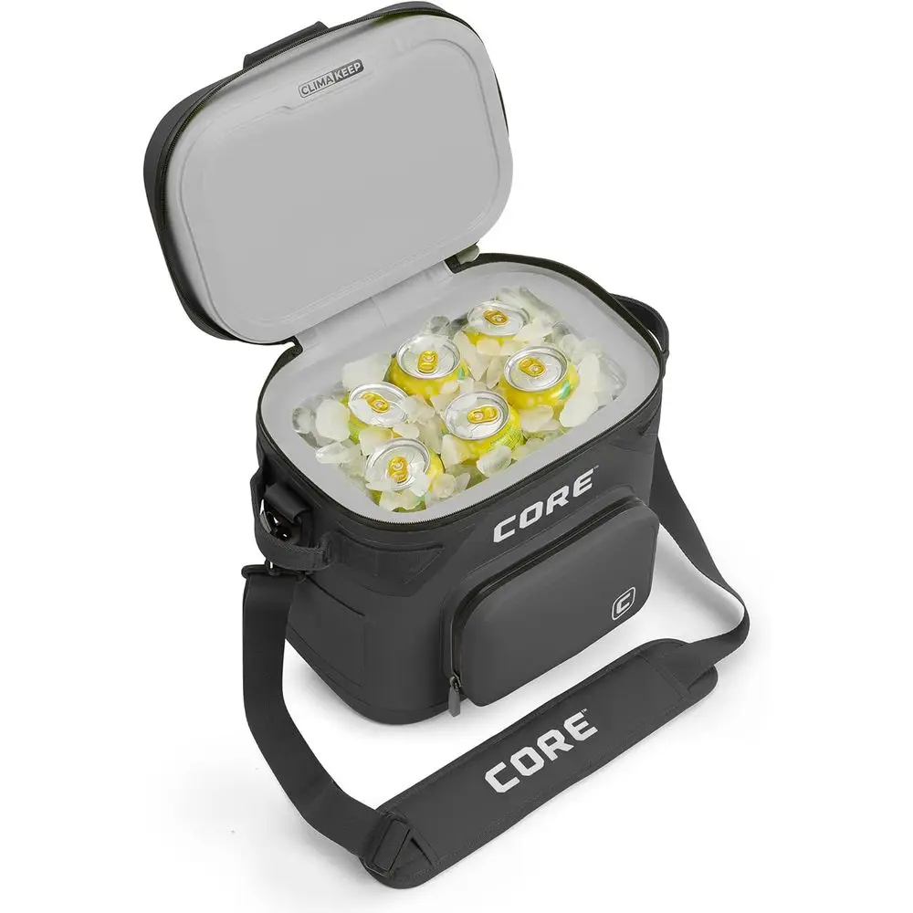 

Portable Insulated Ice Chest Box with Waterproof Zipper | Ideal for Food & Beverages, Tailgating, Car Camping, Travel, and Famil