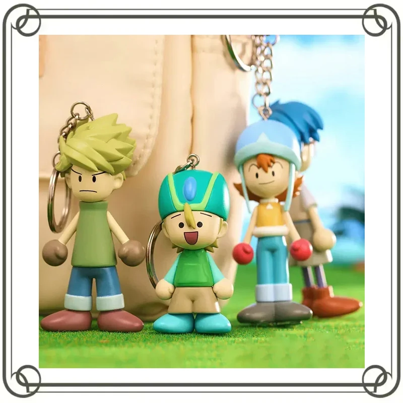 

Брелок Digimon Adventure Yagami Taichi Ishida Yamato, аниме-фигурки, рюкзак, аниме-брелки, милая кукла, кулон, детская игрушка в подарок