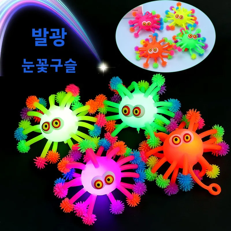 bola-anti-stress-de-floco-de-neve-luminosa-com-corda-de-puxar-brinquedo-elastico-pisca-pisca-com-olhos-presente-para-maiores-de-14-anos
