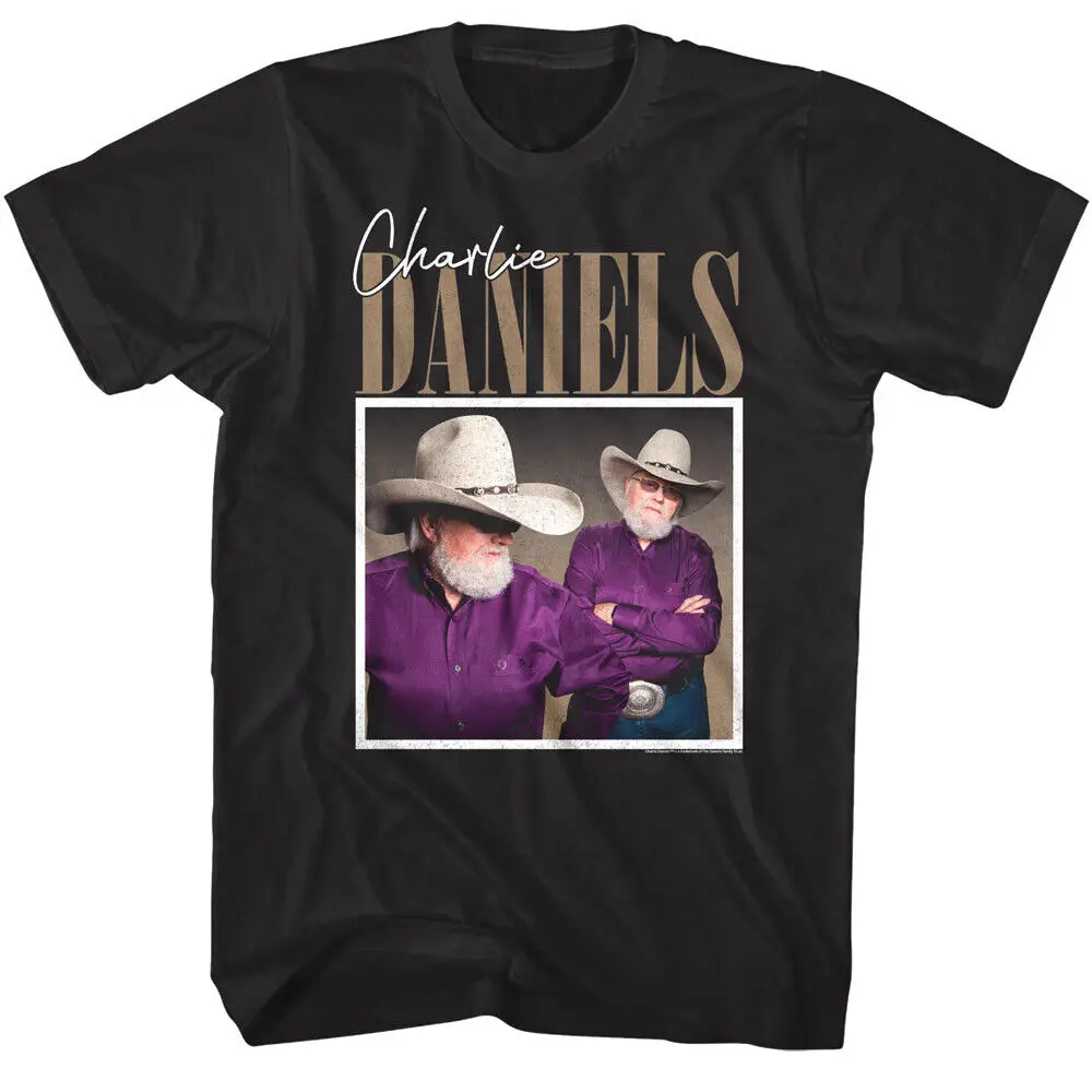 Charlie Daniels Band Men'S T Shirt Fiddling The Fiddle Country Rock Music