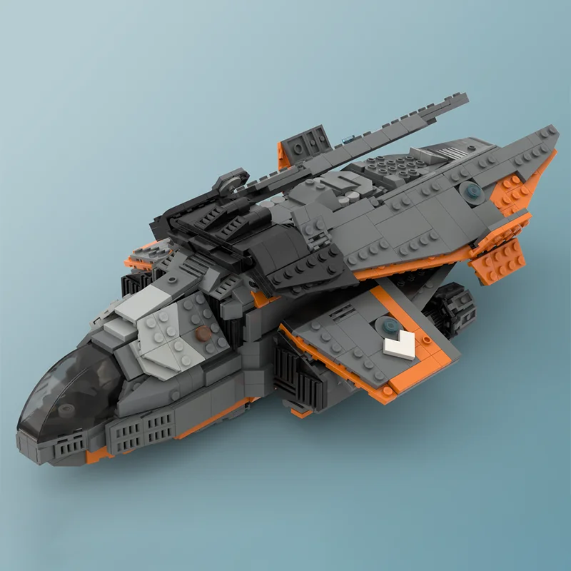 1297 ชิ้น Elite Dangerous Diamondback Explorer MOC wScan Arrays & รายละเอียดเครื่องยนต์การศึกษา Building Blocks ของขวัญ
