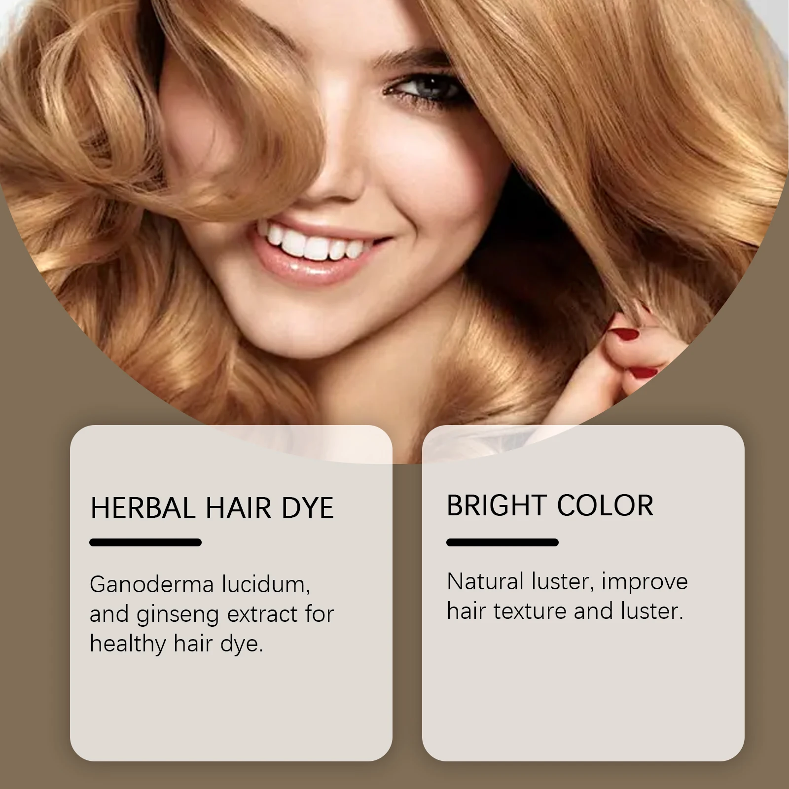 Hair Dye Shampoo Permanent Dye Easy to Color Strengthen Nourish Smoothing Non-irritating Lasting Moisturizing Hairdressing Care 4