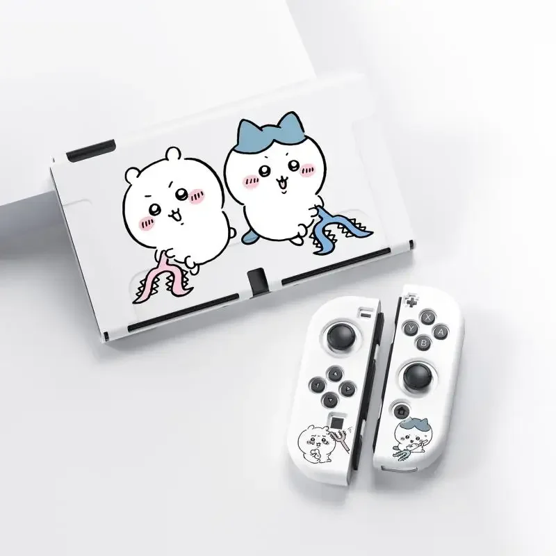 Anime Cartoon Chikawa Hachikawa Usagi Switch Oled Soft Case Kawaii Tpu Split Case Ns Protective Case Frosted Boys Girls Gift