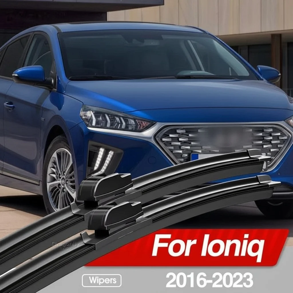 

For Hyundai Ioniq 2016-2023 Front Windshield Wiper Blades 2pcs Windscreen Window Accessories 2017 2018 2019 2020 2021 2022