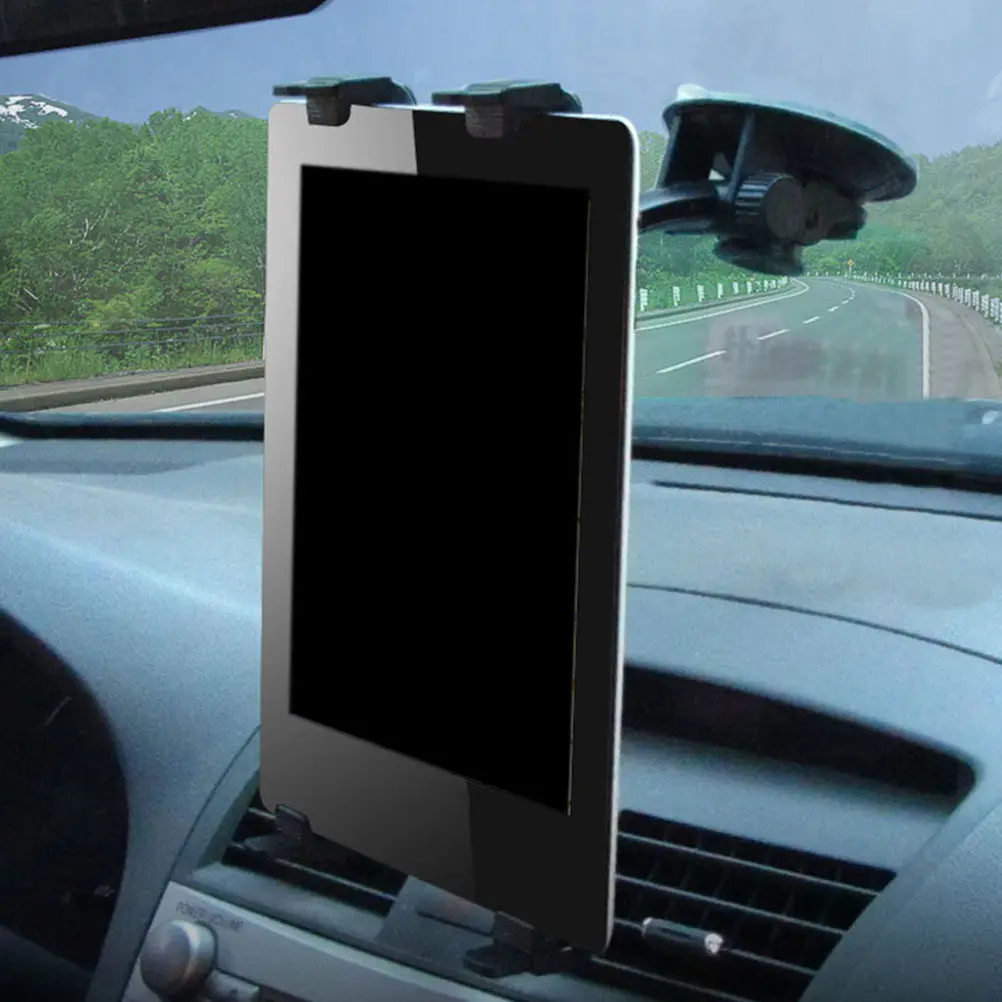 

Car Tablet Pc Bracket Adjustable 360 Rotation Navigator Holder Heavy Duty Plastic Stand for Tablet Laptop Navigation Rack