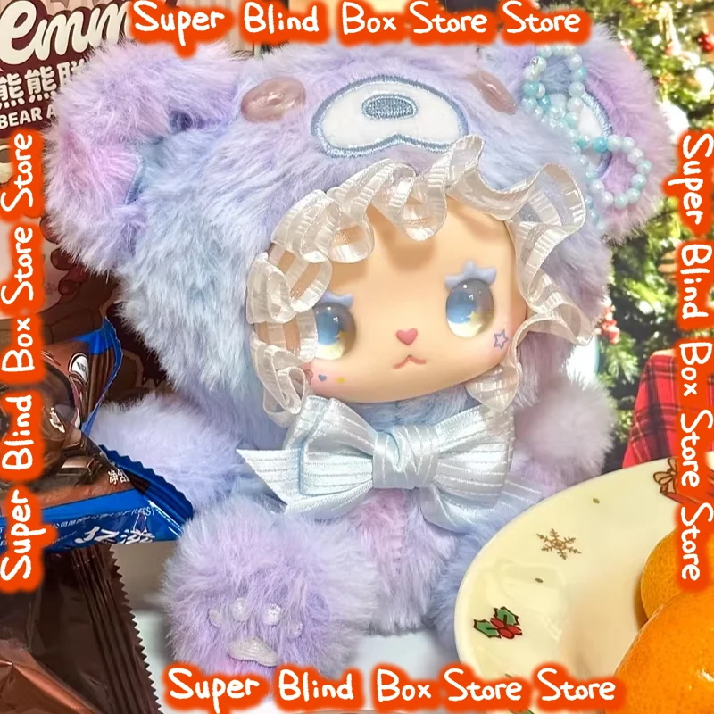 

Слепая коробка, милая серия Эммы Медведя Альянса, украшение для рабочего стола, украшения для комнаты, кавайный подарок для девочек, загадочная коробка-сюрприз, натуральная