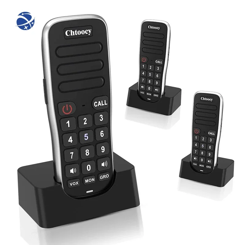 Two-Way Wireless Voice Intercom Doorbell Intercom System For Office And Business Full duplex wireless intercom