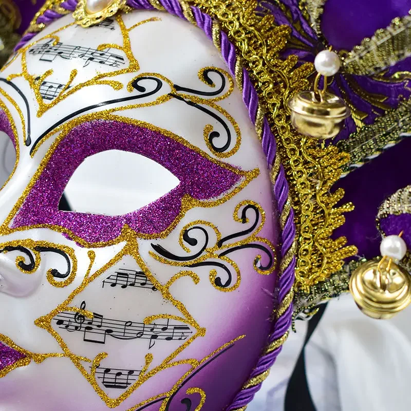 Karnawałowa piękna maska na bal przebierańców, rekwizyty dla dorosłych mężczyzn i kobiet