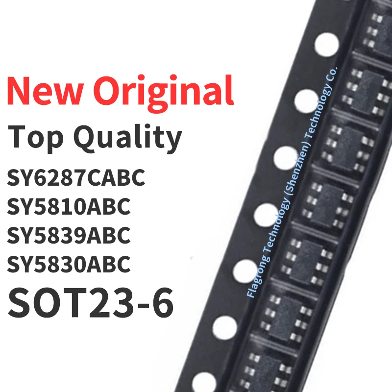 10 Pieces SY6287CABC SY5810ABC SY5839ABC SY5830ABC SOT23-6 New Original