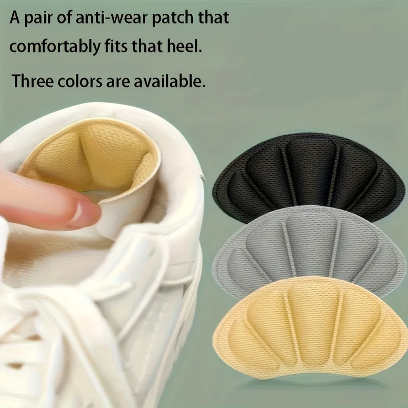 Heel Protectors Stickers Feet Pads for Sneakers Silicone Non Slip Shoe Pad Foot Care Pain Relief Shoes Inserts Shoes Accesories