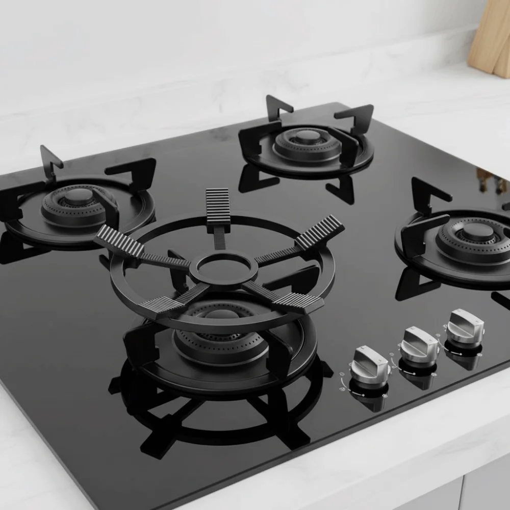 

Kitchen Burner Cast Iron Gas Burners Stand Stable Anti Slip Stove Support Portable Wok Ring Stand Outdoor Cooking