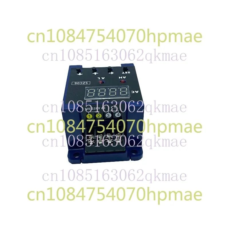 AC Digital Display Ammeter Current Sensing Switch Upper and Lower Limit Alarm Delay AC110-220V Power Supply Szc06