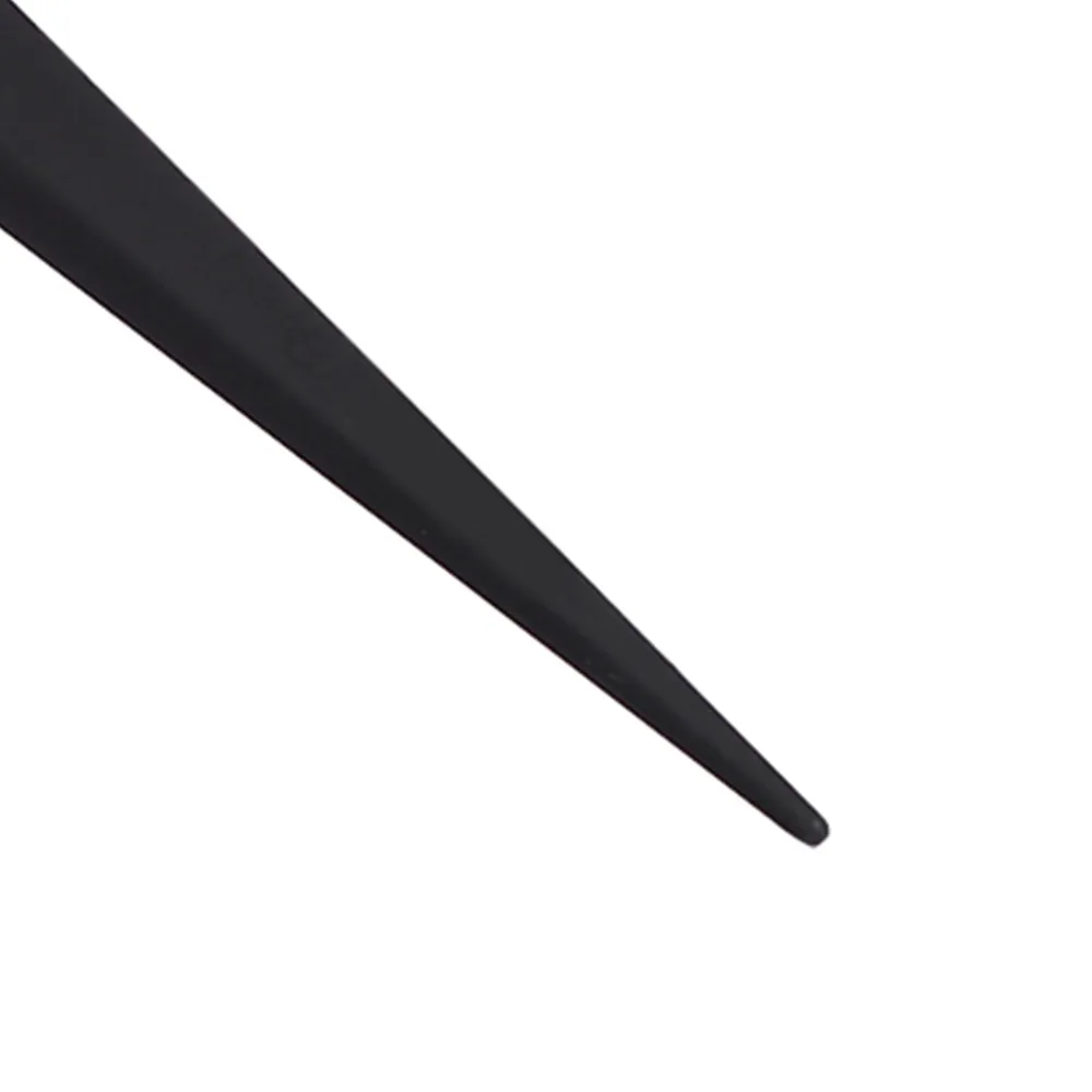 Long And Short Brush Hair Hair Teasing Brush Multi-Purpose Comb Tail Handle Detangling Comb Black Finish Tail Comb