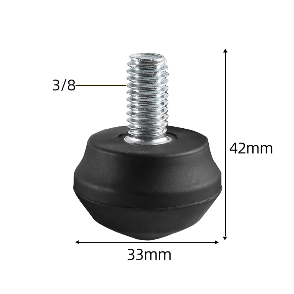 Universal Anti-slip 3/8 Zoll Schraube Stativ Einbeinstativ Gummi Fuß Pad Füße Spike für Kamera Stativ Adapter Fotografie zubehör – Detail 5