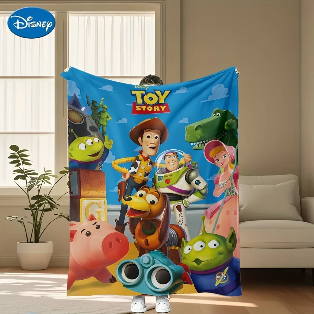 

1PC Disney Toy Story Blanket ,Multifunctional blanket suitable for home, outdoor, travel, camping, nap cover blanket.