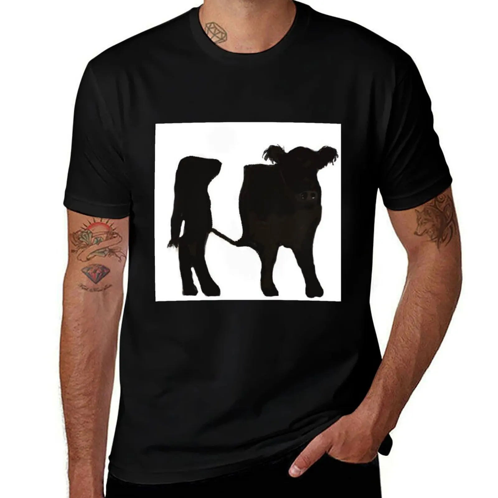 

Bobbi Belted Galloway T-Shirt Industrial Work Tee Shirt
