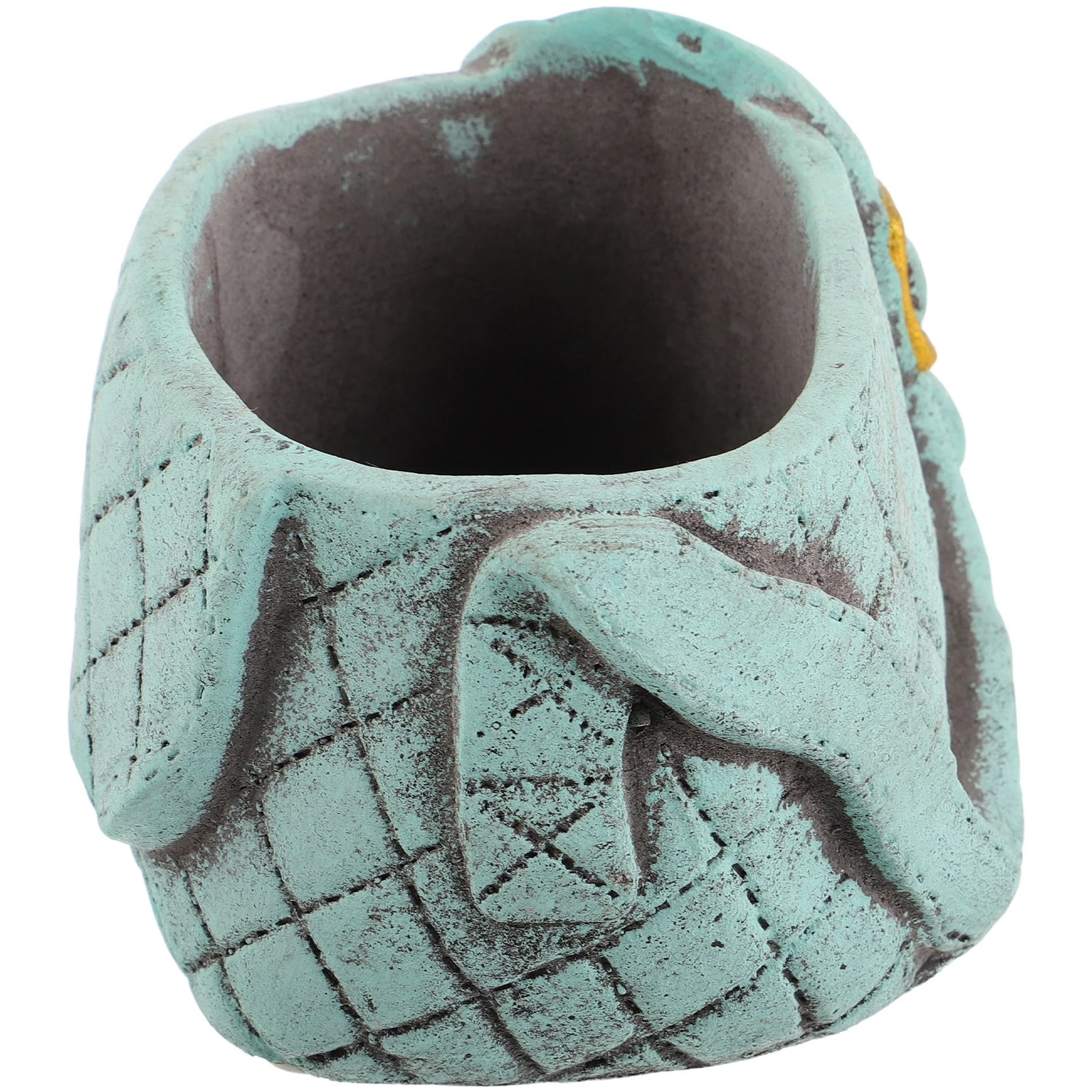 

Mini Flower Pot Cement Creative Decorative Plants Indoor Simulated Potted Small Office Desk Plant Pots Sturdy Material Versatile