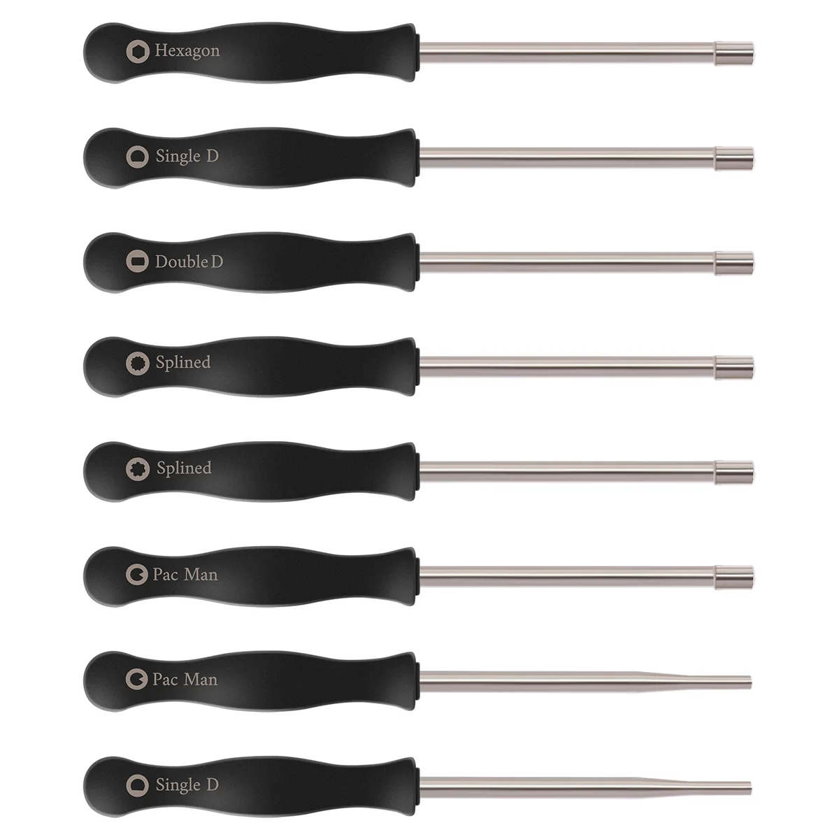 Carburador ajuste conjunto de ferramentas, chave de fenda, único d, double d, hexágono, kit soquete hexagonal, 8 pcs