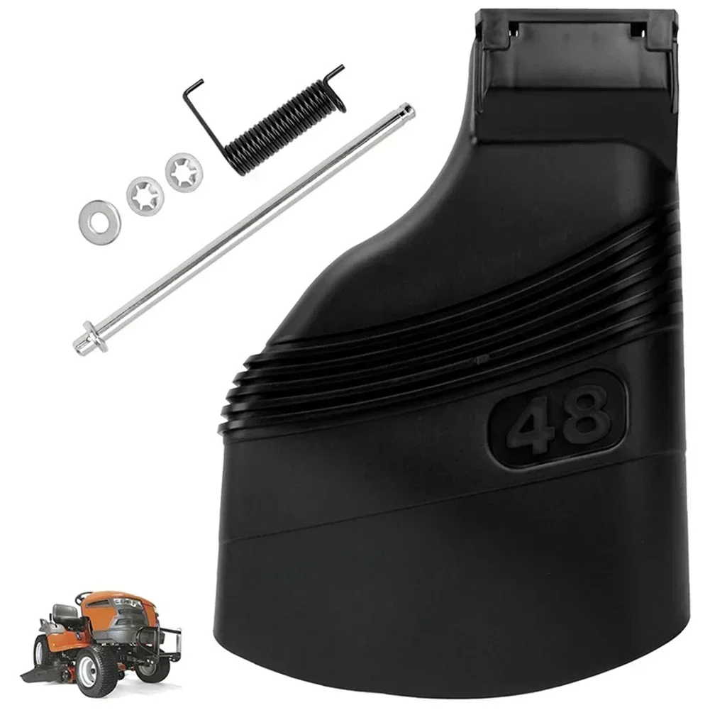 

48-дюймовый дефлекторный желоб, совместимый с моделями Craftsman 180655 180655x428 YTH2348 EZ4824, подходит для деталей газонокосилок