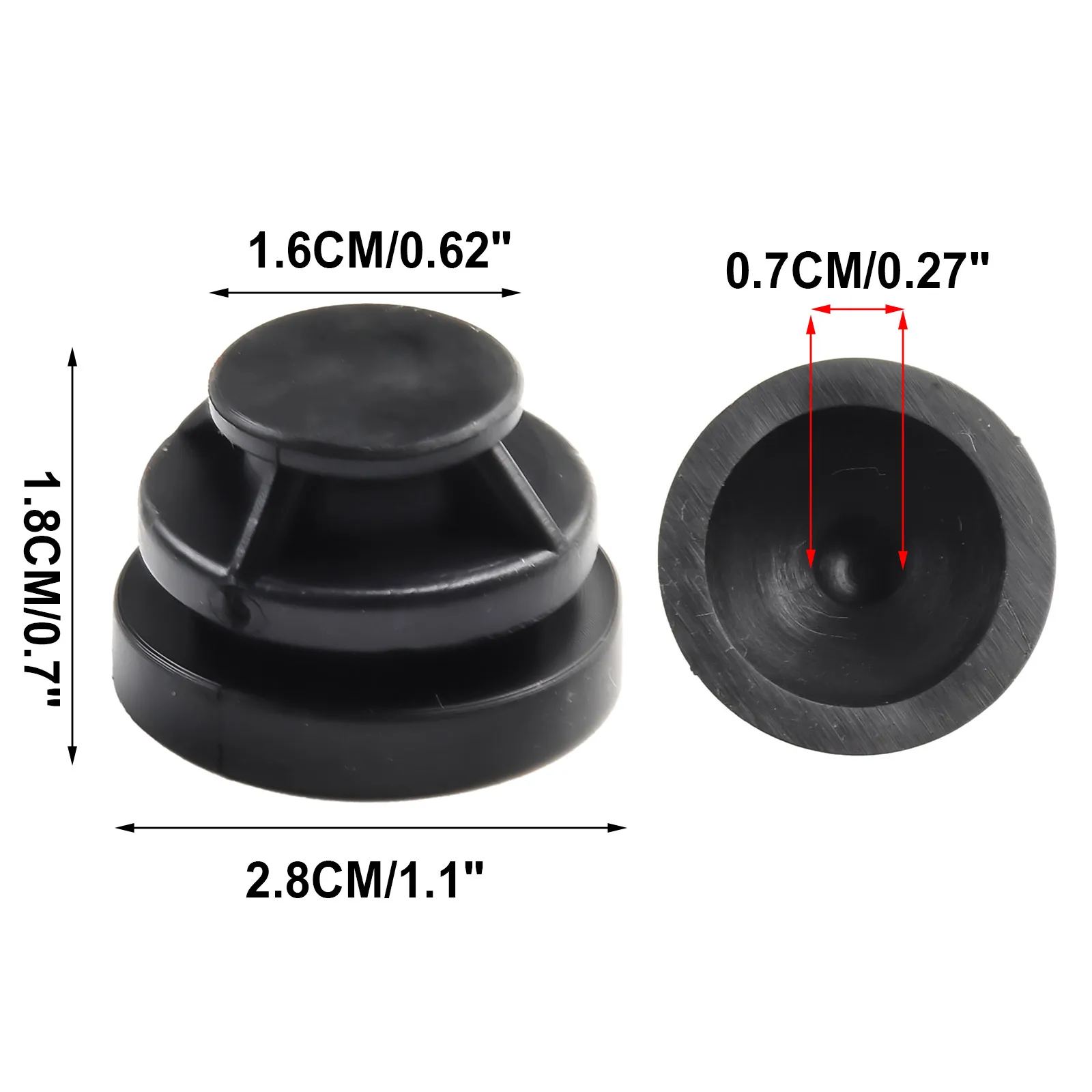 Cover Car Engine Replacement Rubber Rubber Mounts 4Pcs Buffer Car Accessories P30110238 High Quality Cover Car