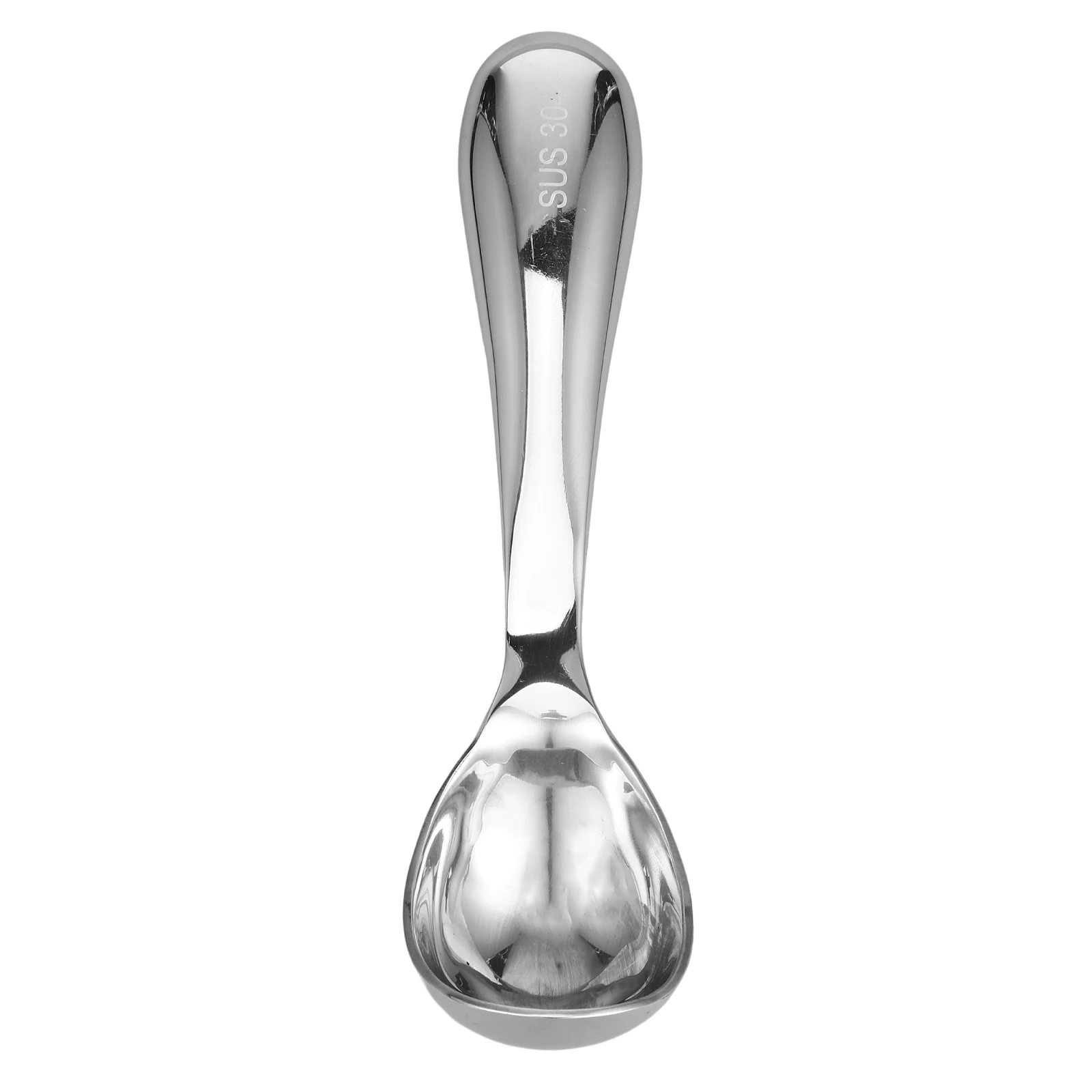 

Stainless Steel Ice Cream Scoop Unbreakable Watermelon Dessert Spoon Compact Lightweight Easy Carry Smooth Ergonomic