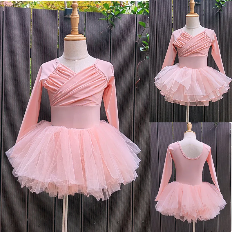 

Детский танцевальный костюм, балетные трико, комбинезон для девочек, балетная юбка, костюм для тренировок, балерина, пачка, платье, комбинезон, комплект для гимнастики