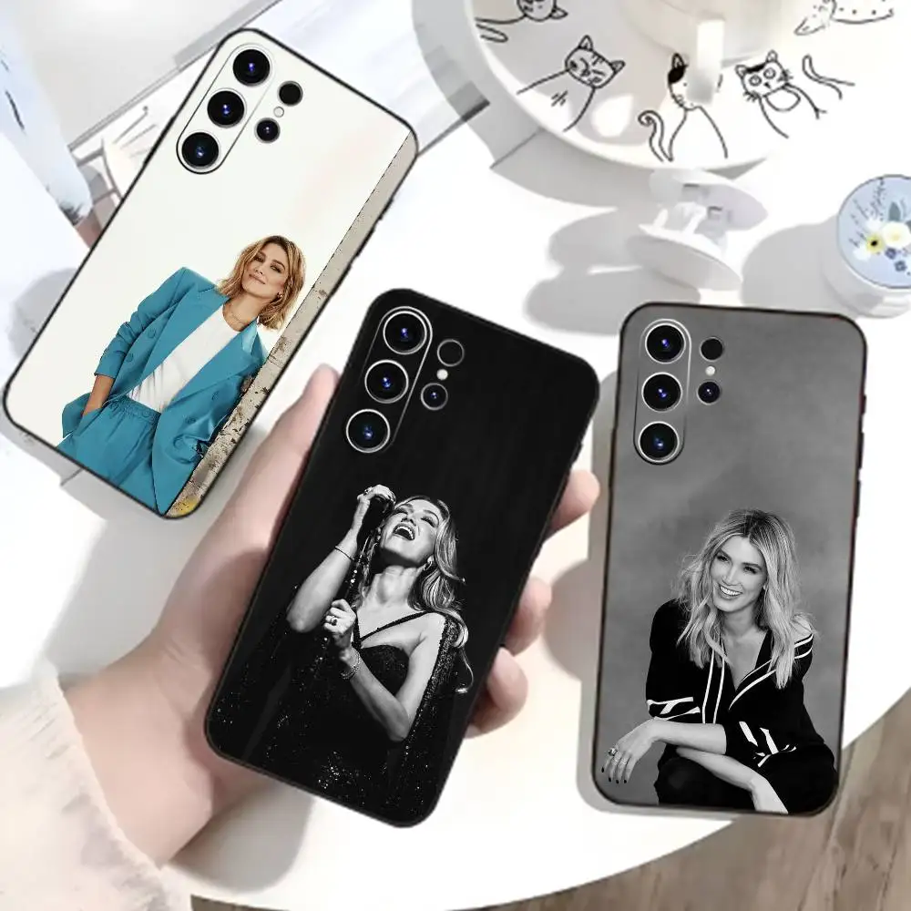 Singer D-Delta Goodrem Phone Case For Samsung S26,S25,S24,S23,S22,S21,S20,Plus,Fe,Lite,Others Black Cover