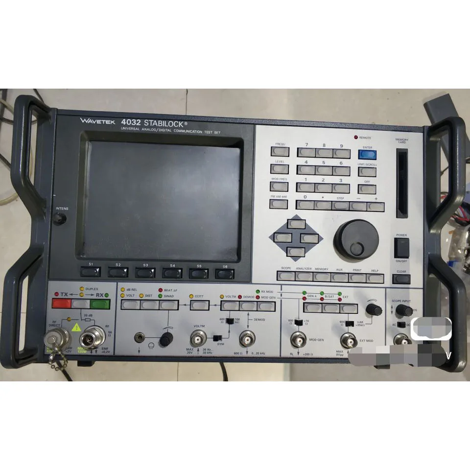 WAVETEK SCHLUMBERGER STABILOCK 4032 SERVICE