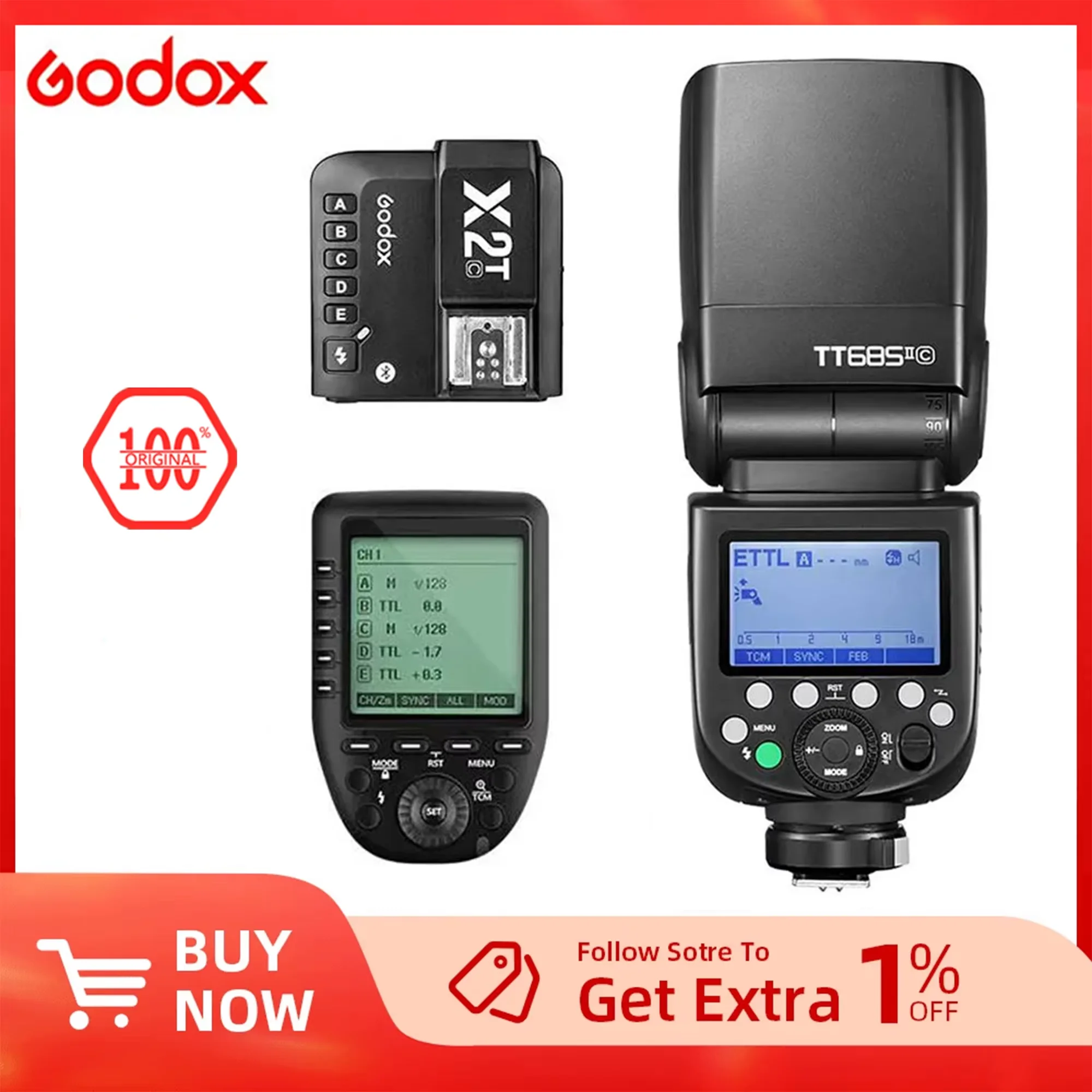 Godox TT685II TT685… - image