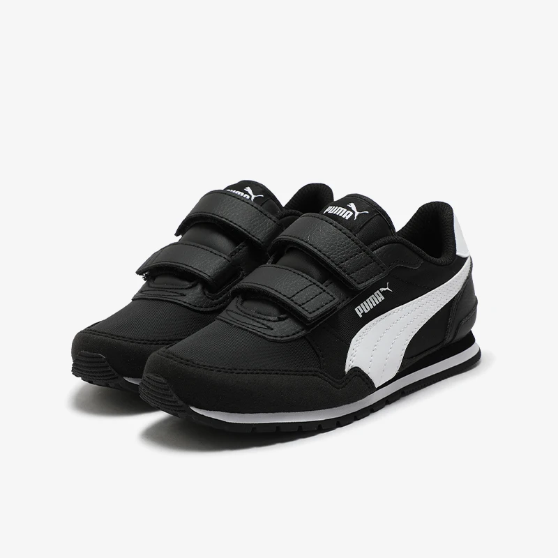 

Puma оригинальные новые детские дышащие спортивные туфли с низким верхом и сеткой на липучке 384902-01