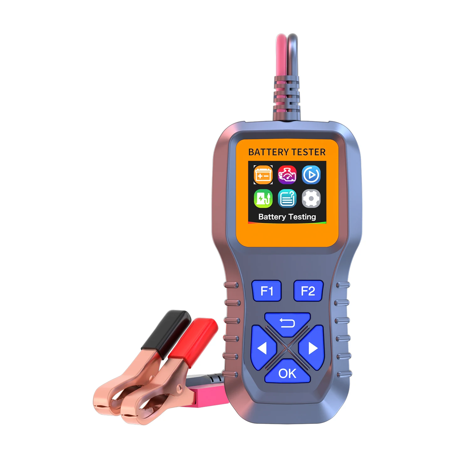 Newest K1S 12V 24V Automotive Digital Battery Tester LCD Display Auto Electric Circuit Detector Vehicle Circuit Diagnostic Tool