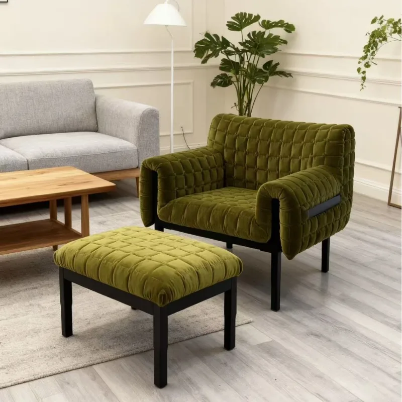 

Итальянский дизайнерский дом, одноместное кресло для отдыха от руки, космическое искусство, кресло для отдыха, Интернет-знаменитости, гостиная, спальня, светлый роскошный диван