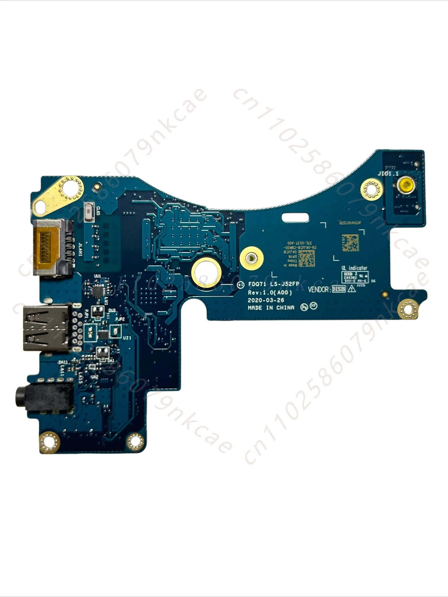 USB Small Board for Dell Alien M17 R3 0KJJCW LS-J52FP
