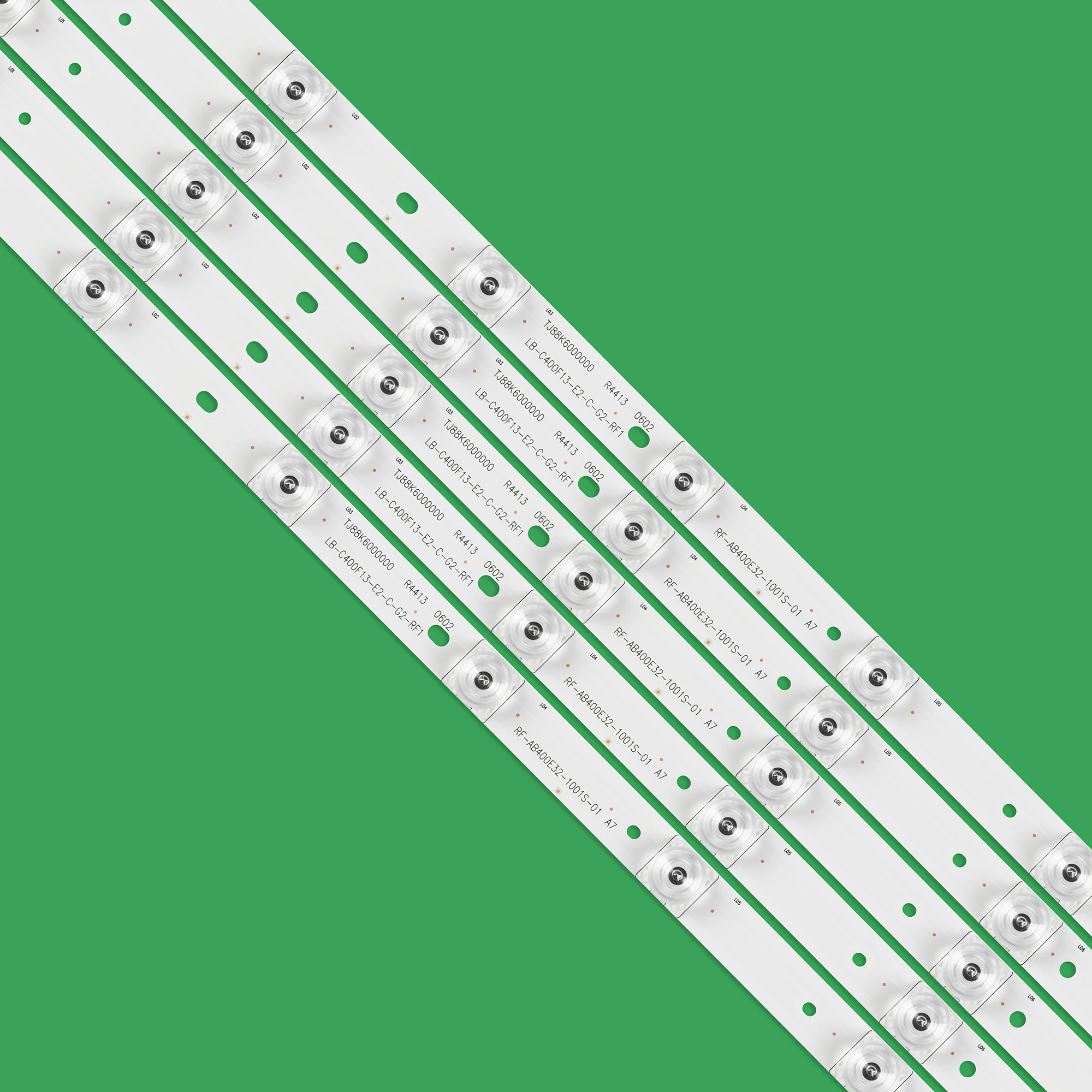 Tira de luz de fundo LED para TV Changhong, A7 LED40B2080N LED40C1000N RF-AB400E32-1001S-01 Hitachi LE40S508, 10 Leds