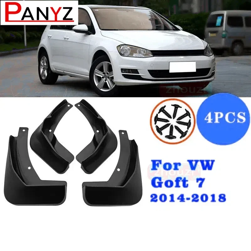 Guardabarros para Volkswagen VW Golf 7 6 8 R-LINE SPORT VAN 2009-2020, Accesorios para Guardafangos